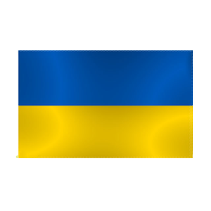 Bandera de Ucrania de Poliéster de 3' X 5', 90*150cm, Tela de Poliéster, Impresión por Serigrafía, en Existencia, Envío Rápido - Product Image 1