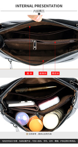 New High Quality Women Messenger Bags for Women Pu Leather Handbags Crossbody Bags Ladies Designer Shoulder Bags <b>Tote</b> Top-handle - Product Image 5