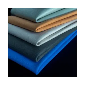 0.6mm Microfiber Lining Manufactories PU Leather Great Design Microsuede Hand Feeling Microfiber Suede For Shoes Bags