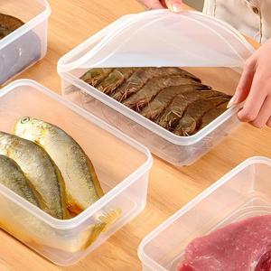 長方形プラスチックPP食品容器 蓋付き 多機能設計 射出成形 BPAフリー 1～3L容量 家庭用保存容器 - Product Image 3