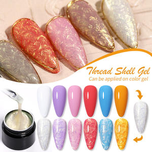 Vernis à ongles en gel en gros, paillettes de coquille de perle, paillettes scintillantes, aurora nacrée, paillettes fines populaires, gel UV pour <span class=keywords><strong>manucure</strong></span> en salon - Product Image 4