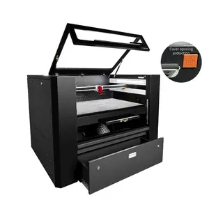 Mini 9060 noir pour acrylique 100w machine de découpe laser multifonctionnelle et pratique et machine de gravure