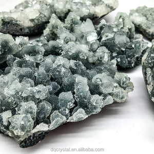 Vente en gros de pierres précieuses en cristal naturel <span class=keywords><strong>Apophylite</strong></span> Cluster spécimen de cristal minéraux pierre brute pour la décoration de la maison et les cadeaux - Product Image 4