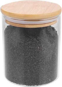 Wholesale Transparent White <b>Black</b> Matte Empty 8 oz 10 oz 14 oz Wide Mouth Glass Wax Candle Jar with Wooden Cork Lid - Product Image 3