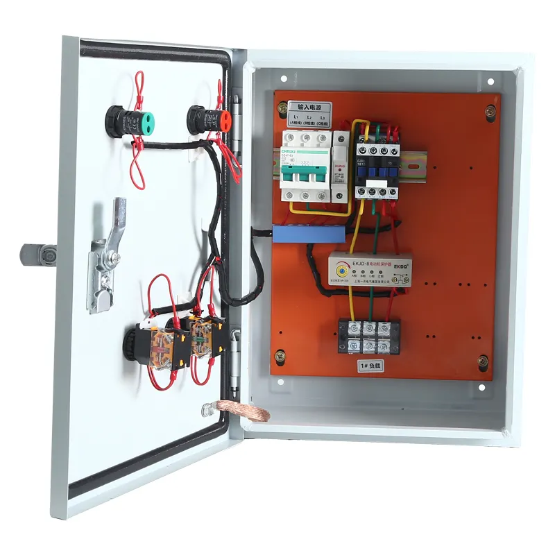 Electric control panel cabinets motor power metal control cabinet outdoor automatic electric control cabinet