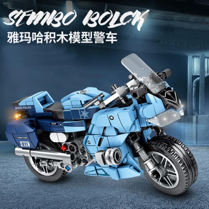 Wholesale cheap high quality adult children's puzzle toy motorcycle locomotive model children's puzzle assembly toy boy gift
