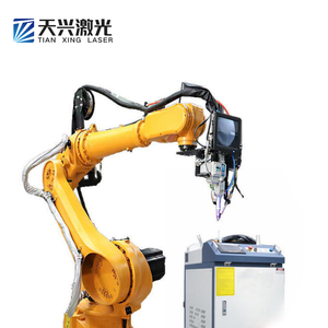 Sistema Robótico de Soldadura Láser de Fibra de Doble Cabezal Oscilante Automático de 3000W con <span class=keywords><strong>Seguimiento</strong></span>, Nuevo Servomotor Yaskawa, Láser <span class=keywords><strong>TXT</strong></span> Integrado con Refrigeración por Agua - Product Image 2