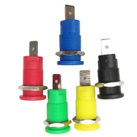 Connecteur de bornier de panneau à prise banane isolée de haute qualité 4MM pour montage mural