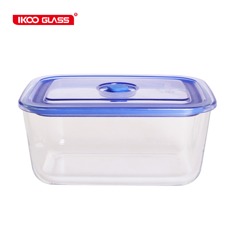 Vide en verre de borosilicate micro-ondable conteneur alimentaire boîte à bento