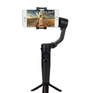 Soporte inteligente para palo de selfi, soporte de 360 grados de rotación, cardán para seguimiento de objetos faciales, estabilizador de cardán para teléfono inteligente
