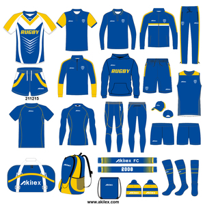 Akilex 昇華転写 最高品質 カスタマイズ 卸売 ラグビージャージ ユニフォーム 卸売 ラグビーキット - Product Image 5