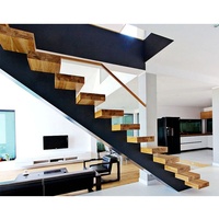 VIKO 2024 Escaliers modernes à usage domestique Mono Stringer Escalier droit Design
