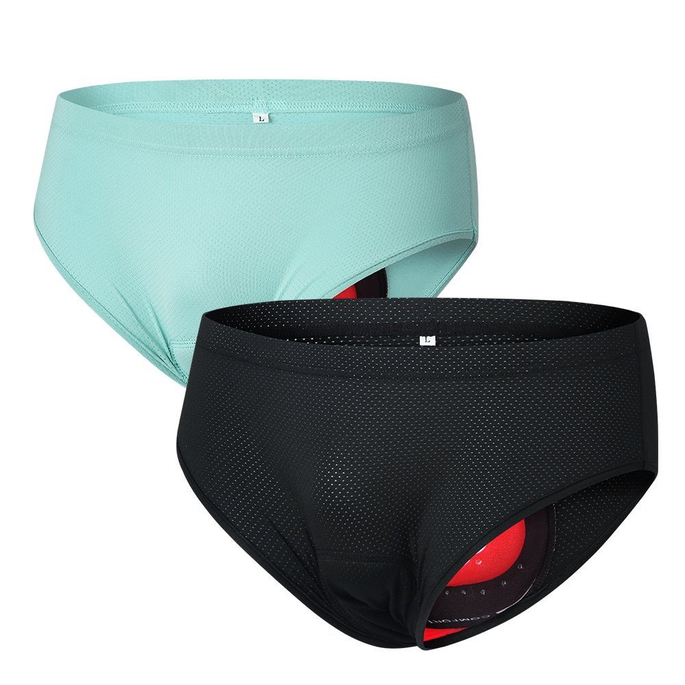 WOSAWE Women Cycling Underwear 3D Padded Shockproof Mountain