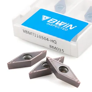 BWIN factory VBMT160408 VCMT VCGT VNMG SNMG WNMG cnc车床刀具硬质合金车削刀片