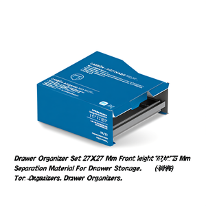 Fami <b>Drawer</b> Organizer Set 27X27 Mm Front Height 75 Mm Separation Material For <b>Drawer</b> Storage - Product Image 3