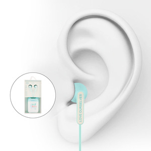 KIKI-379 Biểu Tượng Tùy Chỉnh Dễ Thương Kawaii Trường Hợp Hộp Âm Nhạc Có Dây Tai Nghe 3.5 Mm Trong Tai Dây Tai Nghe Cáp Tai Nghe Cho Cô Gái Trẻ Em - Product Image 2