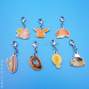 Creative Cartoon Metal Key Chains Zinc Alloy <b>Doll</b> Shape Pendant Gift <b>Accessories</b> - Product Image 3