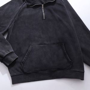 Veste zippée à col haut en polaire pour hommes pour le printemps 2025 Couleur unie - Product Image 5