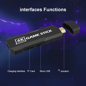 Regalo de Navidad para niños, emulador de TV inalámbrico, <span class=keywords><strong>Game</strong></span> Stick 4K 128G, consola con más de 40000 juegos <span class=keywords><strong>Retro</strong></span>, compatible con GBA MD 2 X2 Plus - Product Image 6