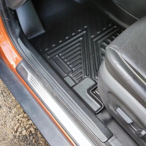 Chinese Factory Wholesale Car Mats 4 Pieces High Quality Waterproof 3D TPO/<b>TPE</b> Car Foot Mat for AVANZA - Product Image 1
