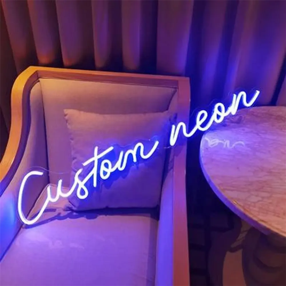 Pubblicità esterna acrilico Led numero di luce al Neon personalizzato per la decorazione di nozze di compleanno Home o Bar Sign