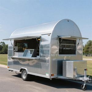 Beverage Truck <b>For</b> <b>Sale</b> Concession Fully Equipped Small <b>Cart</b> <b>Coffee</b> <b>Carts</b> Mobile Street Food Trailer - Product Image 3