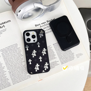 Cover Morbida per <span class=keywords><strong>iPhone</strong></span> 17, Design a Specchio 3D Trendy <span class=keywords><strong>con</strong></span> Croce Cromata, Custodia per <span class=keywords><strong>iPhone</strong></span> 16 15 14 Pro Max Heart <span class=keywords><strong>13</strong></span> Plus - Product Image 2