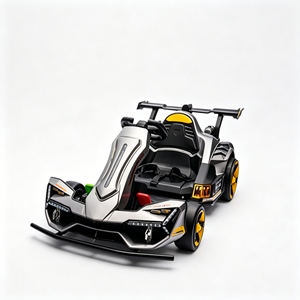 Kart électrique pour enfants en promotion : structure sécurisée pour les jeux en parc et les loisirs en plein air en famille - Product Image 3
