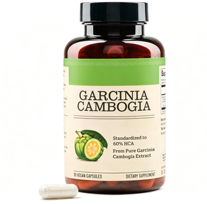 Garcinia Cambogia, soutien naturel pour les objectifs de perte de poids et les niveaux d'énergie, végétalien, sans OGM, sans gluten, 90 capsules - Product Image 1