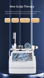 Hair Care 5 in 1 Spa High Frequency Scalp Analyzer Hair Maintenance <b>Massage</b> <b>Machine</b> - Product Image 4