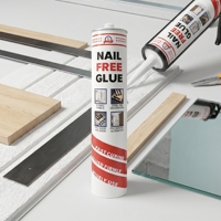 Adhésif de construction haute résistance sans clou, mastic liquide extrême pour sous-plancher, métal, bois et travaux de menuiserie