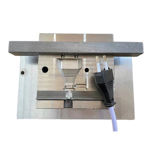 Biểu tượng tùy chỉnh châu Âu điện cắm cáp ép phun 2pin cắm làm khuôn - Product Image 1