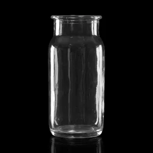 गोल 50CL 500ml स्टोरेज किचन ग्लासवेयर सेट कांच की बोतलों को संरक्षित करता है