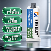 Kit de colle époxy transparente, réparation rapide, colle multi-usages pour réparer les carreaux, le métal, la céramique, le plastique, le bois, adhésif époxy AB, super colle