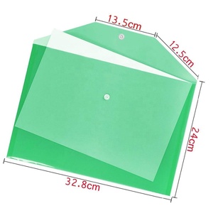 Hot Promotional Custom logo Printed Document Envelope File Folder Plastic <strong>Wallets</strong> <strong>A4</strong> - Product Image 5