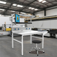 Bodur Table d'emballage industrielle en acier laminé à froid haute résistance Établi d'emballage à charge lourde W1200xD940mm Garantie de 2 ans pour