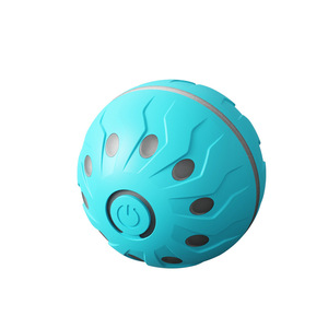 <b>Smart</b> Bouncy <b>Ball</b> For Dogs Rechargeable Interactive Pet Toy With Lights And Random Movement Blue And Orange Color - Product Image 5