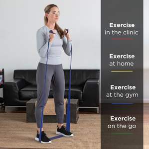 Bandes de Résistance Noires Spéciales Ultra-Élastiques pour Exercices du Haut et du Bas du Corps, Renforcement du Core, Thérapie Physique, Pilates et Rééducation - Product Image 3