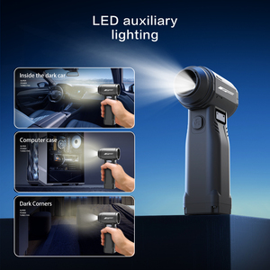 Mini Turbo máy bay phản lực Fan 130000 vòng/phút điện làm sạch không khí tóc khô cầm tay cầm Khăn lau bụi blowser Pin hoạt động Máy thổi khí - Product Image 3