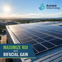 Panneau solaire monocristallin 660W résistant à la brume côtière, module PV à fonctionnement continu pour projet solaire de parc industriel en bord de mer