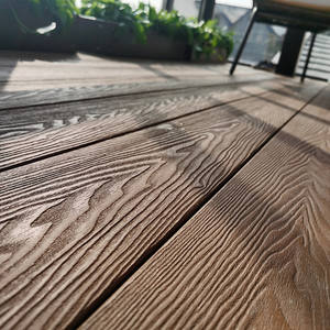 Price 3D Embossing Co-extrusion Solid Outdoor <strong>Capped</strong> Swimming <strong>Pool</strong> Anti-Slip/UV Wood Plastic Boards WPC Flooring - Product Image 2