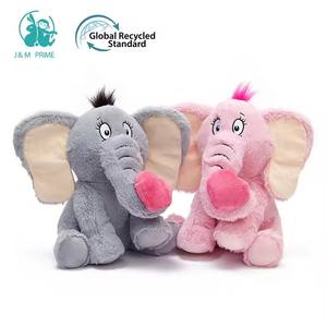 Valentine peluche mignon éléphant en peluche peluche animal peluche cadeau de saint valentin - Product Image 2