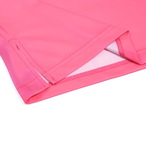 Camiseta de Fútbol Americano con Cuello en V para Hombre, Color Rosa, Absorbente de Humedad, Transpirable, Estampado Sublimado, 100% Poliéster, Manga Corta, Corte Regular - Product Image 6