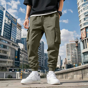 PASUXI <span class=keywords><strong>Pantaloni</strong></span> Jogger Tattici Personalizzati da Uomo - <span class=keywords><strong>Pantaloni</strong></span> Cargo Outdoor <span class=keywords><strong>con</strong></span> <span class=keywords><strong>Vita</strong></span> Elasticizzata e Tasche Multiple - Product Image 2