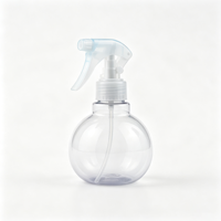 Vente en gros de flacons pulvérisateurs à brume fine en PET de 150 ml, flacons cosmétiques vides, flacons en plastique pour la maison, couleur et logo personnalisés