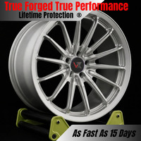 Jantes forgées monobloc VeroX, finition argent brossé, 18-24 pouces, 5x100 5x112 5x114.3 5x120, nouveau design concave pour Mercedes Audi JDM