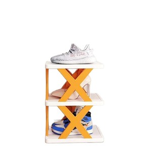 <span class=keywords><strong>Étagère</strong></span> à chaussures étroite, gain de place, organisateur de chaussures modulaire en <span class=keywords><strong>plastique</strong></span> DIY, <span class=keywords><strong>étagère</strong></span> à chaussures multi-niveaux simple pour entrée et dortoir - Product Image 1