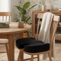 Coussin de siège thérapeutique en gel à mémoire de forme en U, rafraîchissant, amovible et lavable, pour une posture assise correcte – Offre spéciale à prix réduit