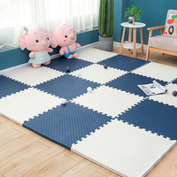 Dalles de sol en mousse antichoc durables en PE, tapis de jeu écologique pour bébés