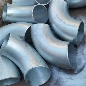 Chống Mài Mòn Mạnh Mẽ Bền Cuộc Sống Lâu Dài Tuyệt Vời Độ Dai Đồng Phục Lớp Phủ erw Mạ Kẽm Khuỷu Tay Ống 90 Độ Cắt Hợp Kim Gb - Product Image 2